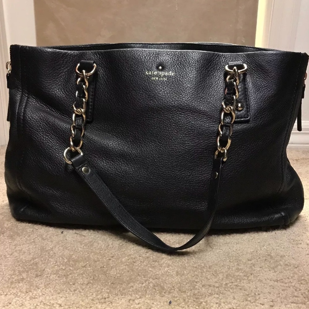 Kate spade black cobble hill Andee